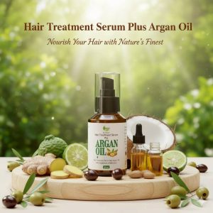 เซรั่มบำรุงรากผม hair treament plus argan oil 60 ml